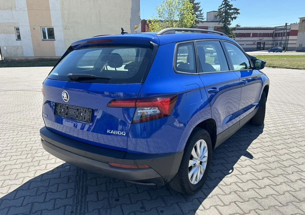 Skoda Karoq cena 69900 przebieg: 140000, rok produkcji 2019 z Świdwin małe 56